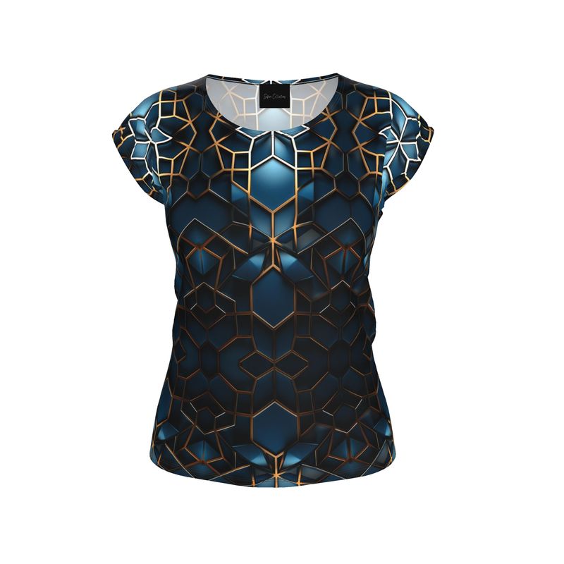 Sefira Art Loose Fit T-Shirt | Sefira Fall Winter Woman - Ladies Loose Fit T-Shirt - Sefira Collections