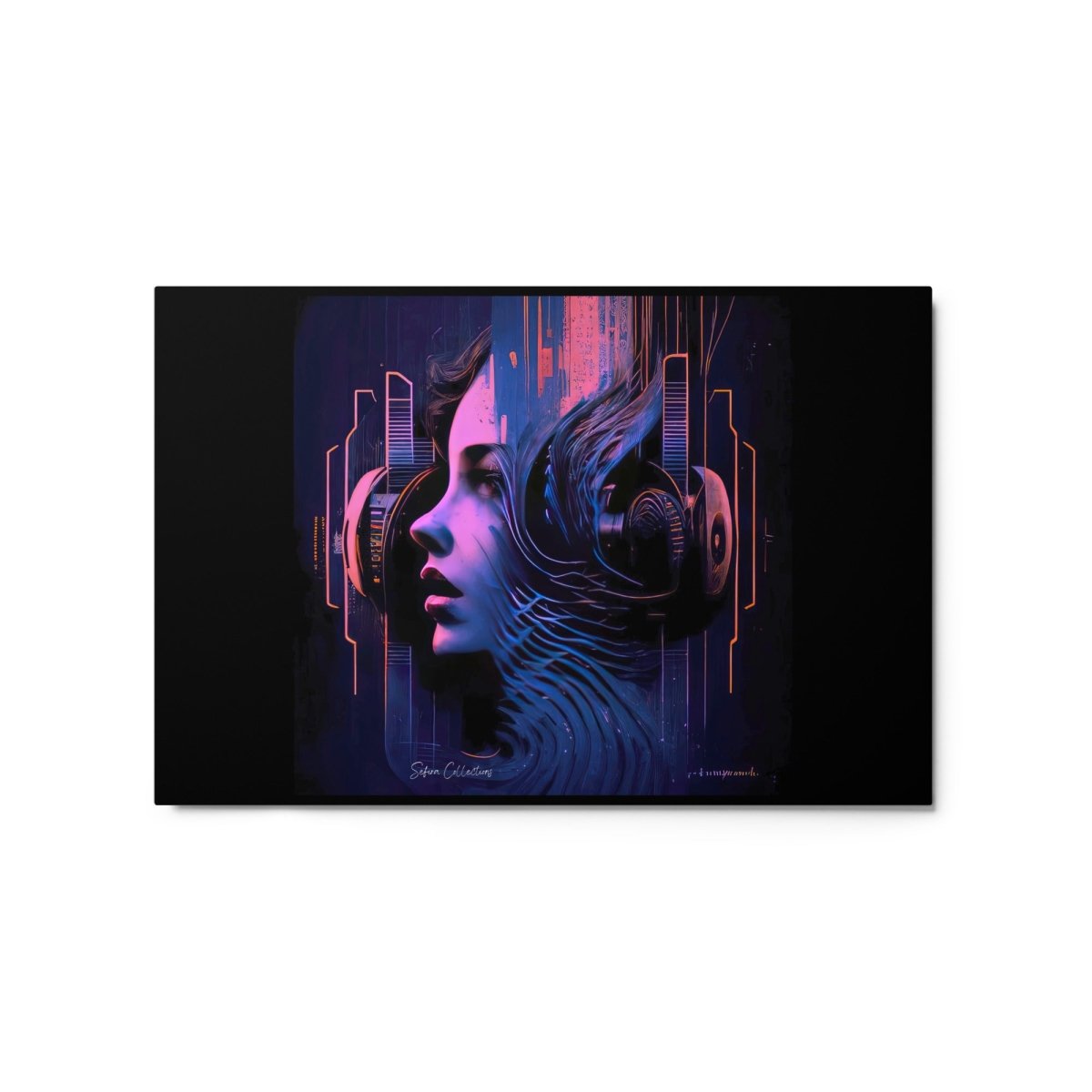 Sefira Music Headphones (v1) Metal Prints | Sefira Art Gallery - Sefira Collections