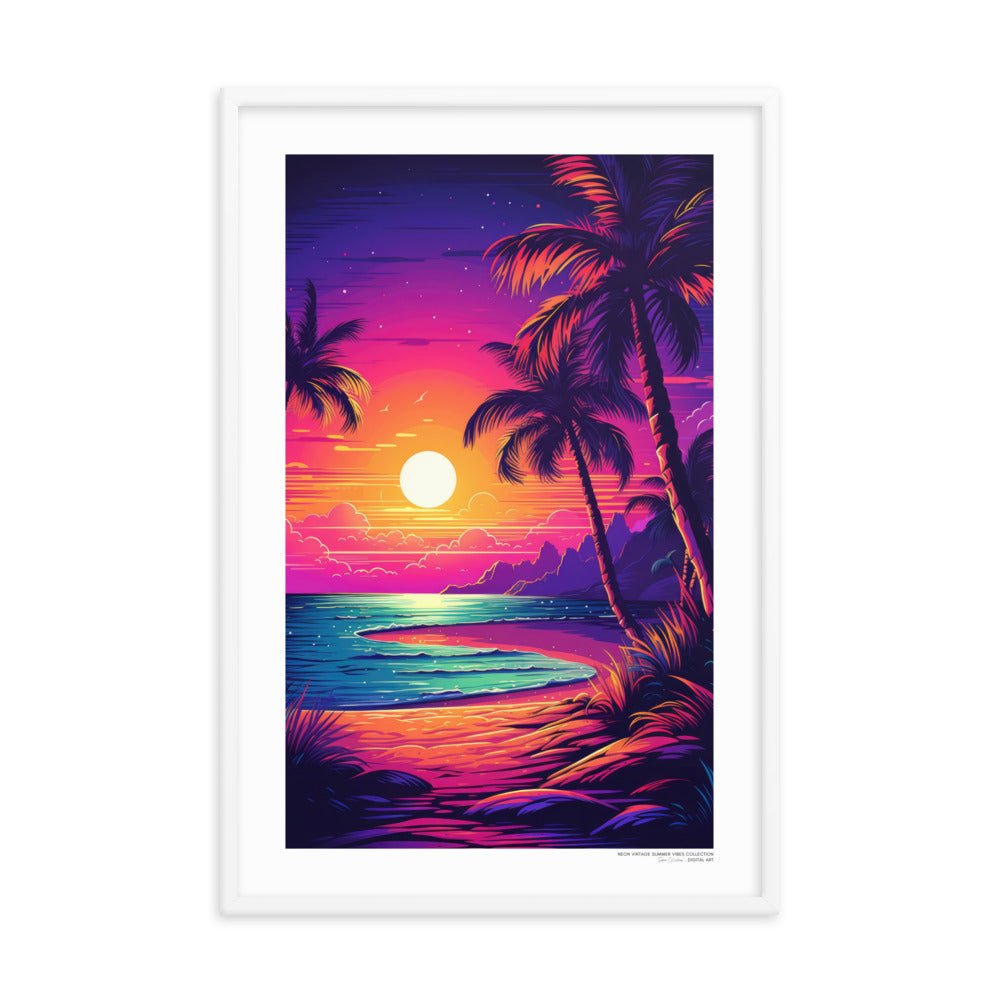 Sefira Summer Framed poster (v7) | Sefira Art Gallery - Framed Poster - Sefira Collections