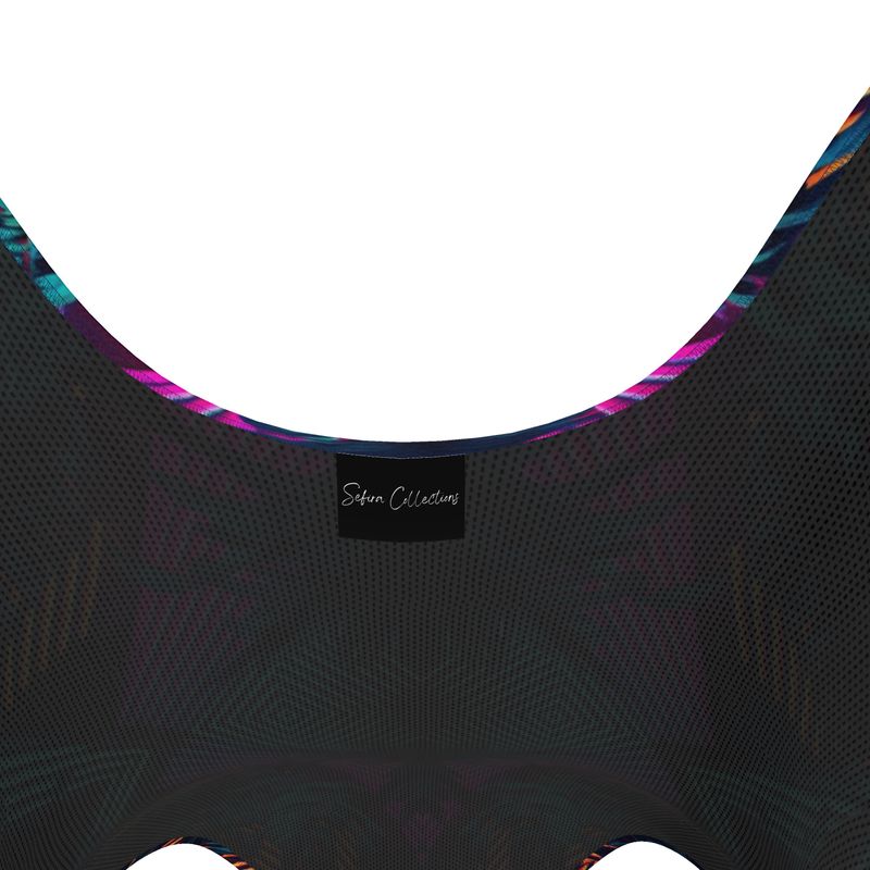 Bikini con efecto neón para festivales de verano de Sefira | Colección de playa