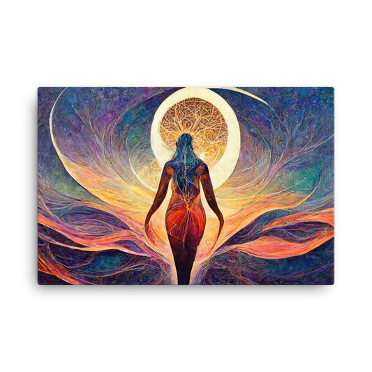 Alchemical Woman Canvas | Sefira Art Gallery - Sefira Collections
