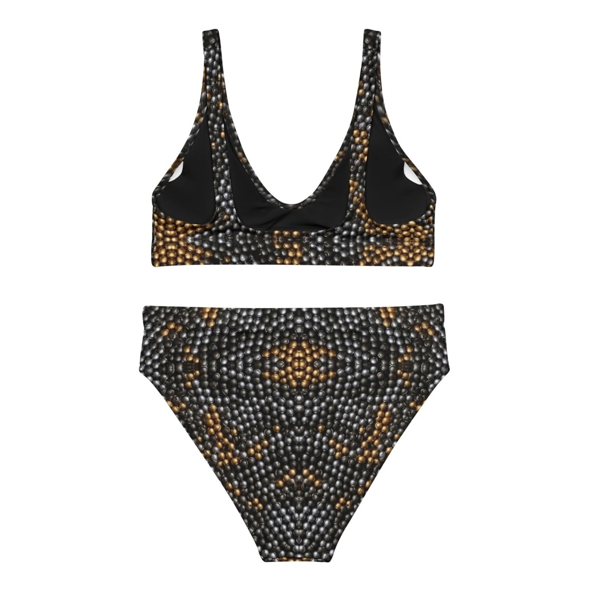 Sefira Golden Summer Recycled High-Waisted Bikini | Sefira Beach Collection Woman - Sefira Collections