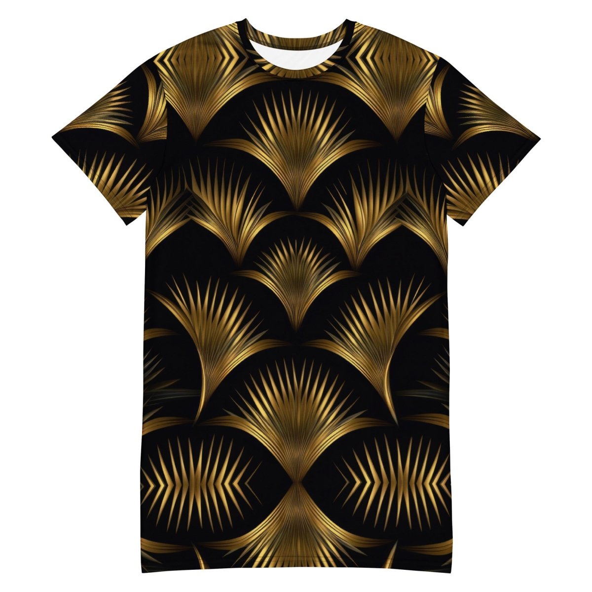 Sefira Golden Summer T-shirt dress | Sefira Beach Collection Woman - Sefira Collections