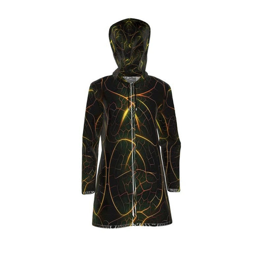 Sefira Natura Women's Hooded Rain Mac | Sefira Fall Winter Collection - Womens Hooded Rain Mac - Sefira Collections