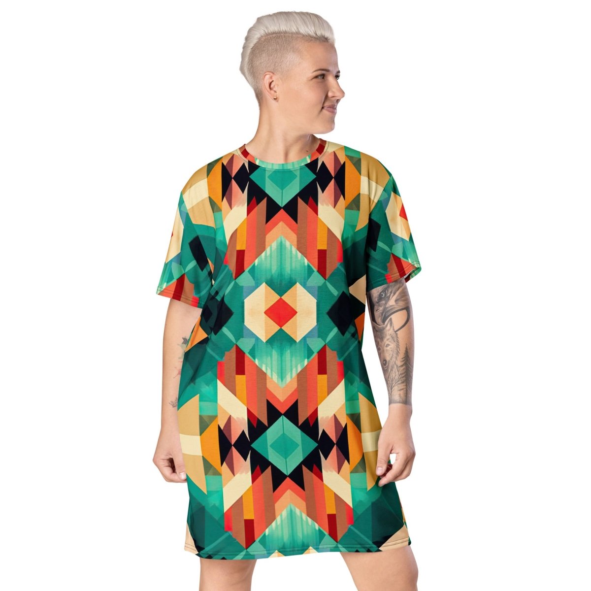Sefira Summer Vibes T-shirt Dress | Sefira Beach All Gender Collection - Sefira Collections
